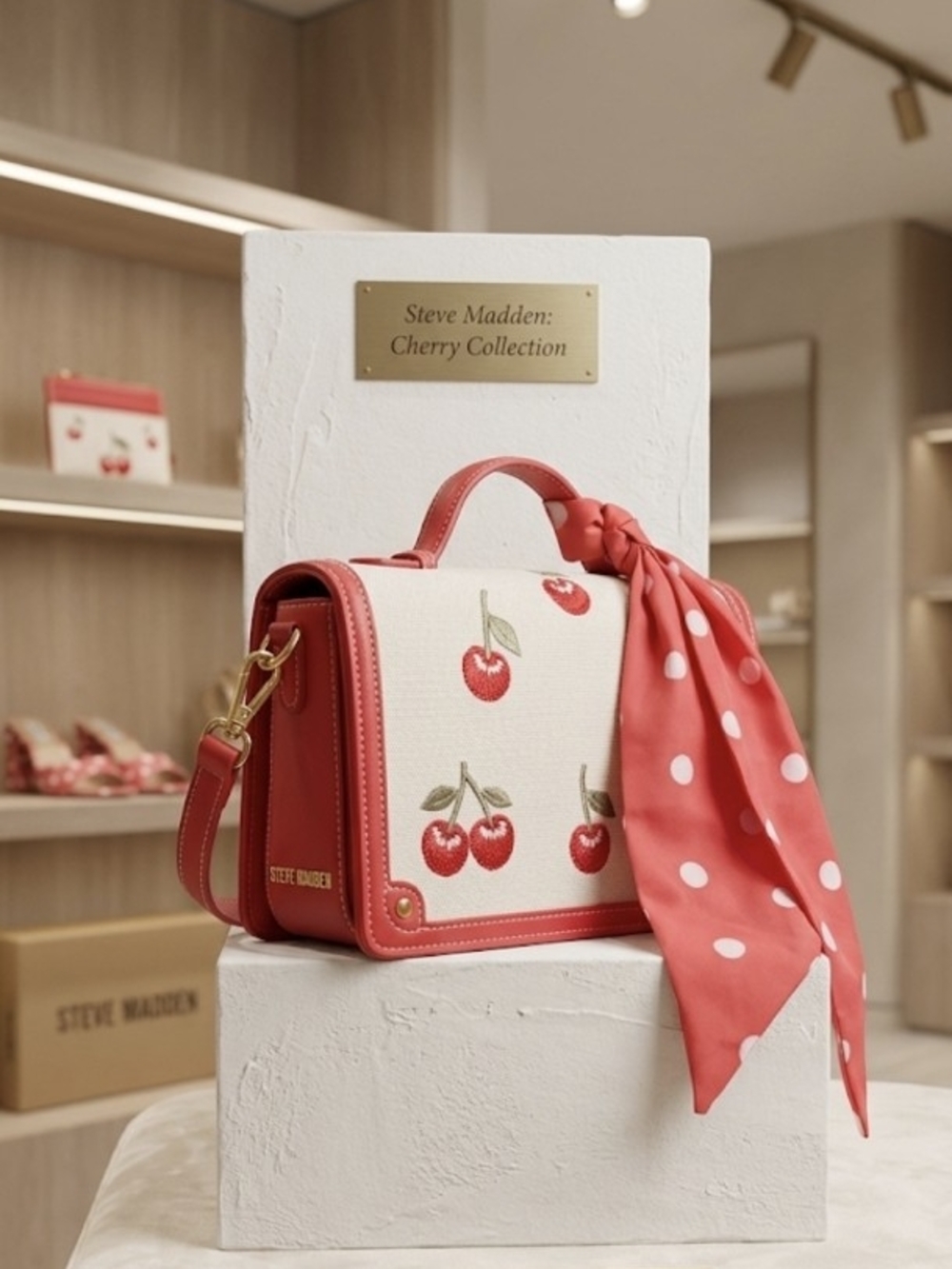Steve Madden | Cherry Blossom Shoulder Bag